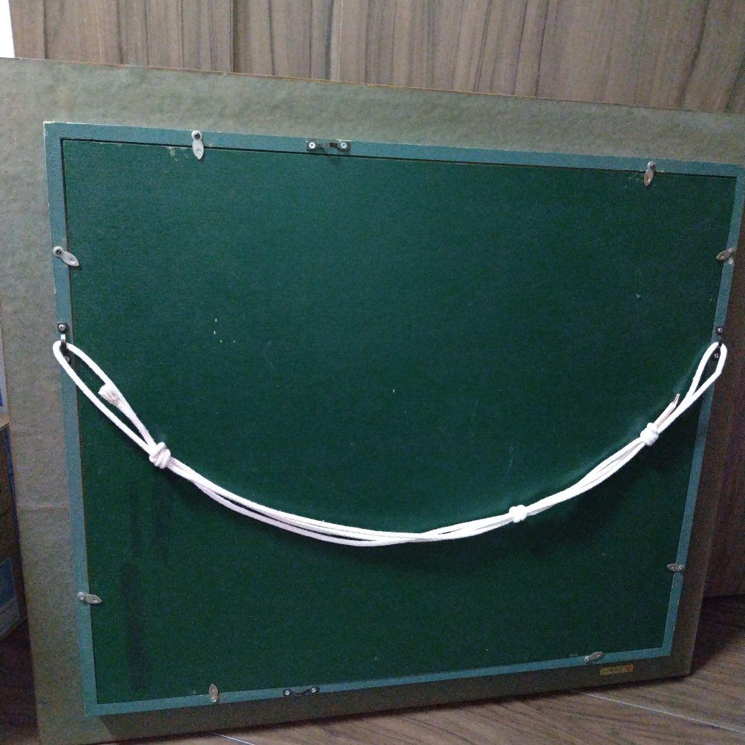 油彩画 灯台の風景 横約60cm x縦約 53cm