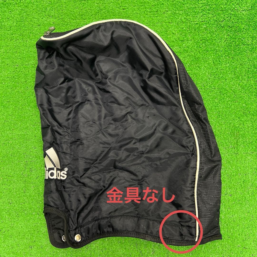 アディダス adidas ゴルフバッグ　8インチ　ブラック　中古品　メンズ