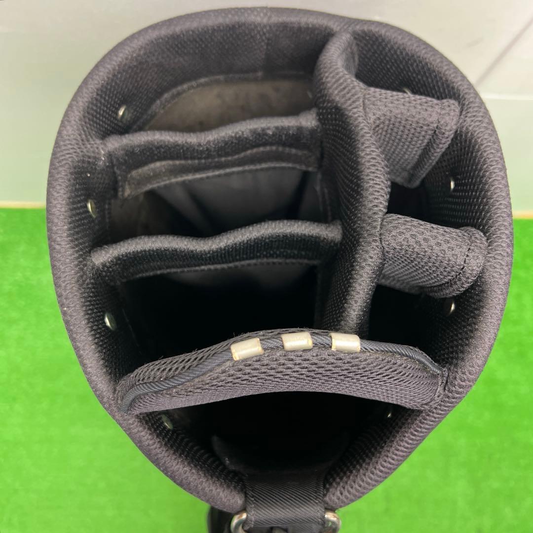 アディダス adidas ゴルフバッグ　8インチ　ブラック　中古品　メンズ