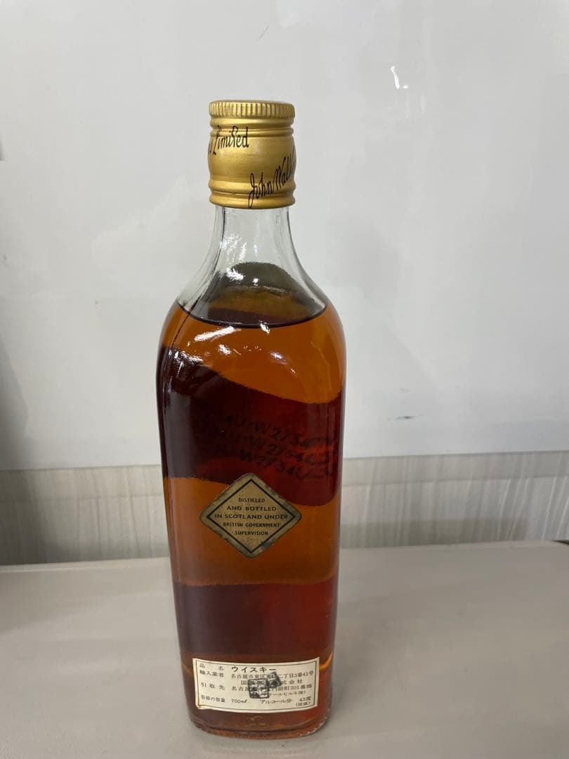 O*G様 ジョニーウォーカー　ブラックラベル　特級　Y7036 スコッチウイスキ