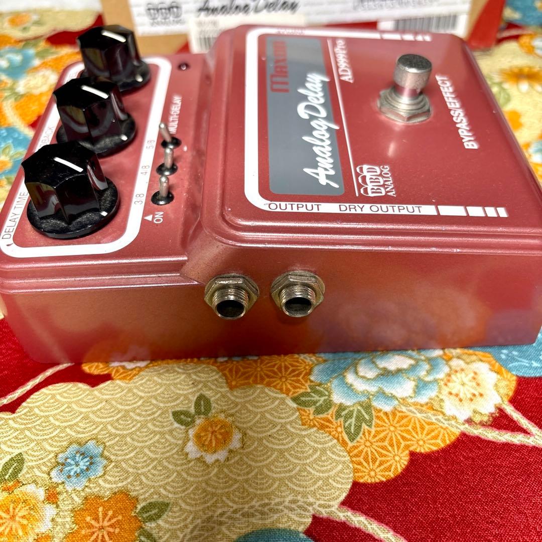 Maxon AD999Pro 90年代日本製ビンテージ箱、取説、アダプター付き