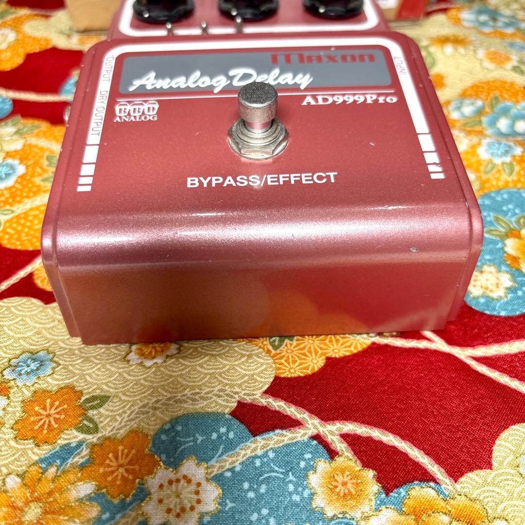 Maxon AD999Pro 90年代日本製ビンテージ箱、取説、アダプター付き