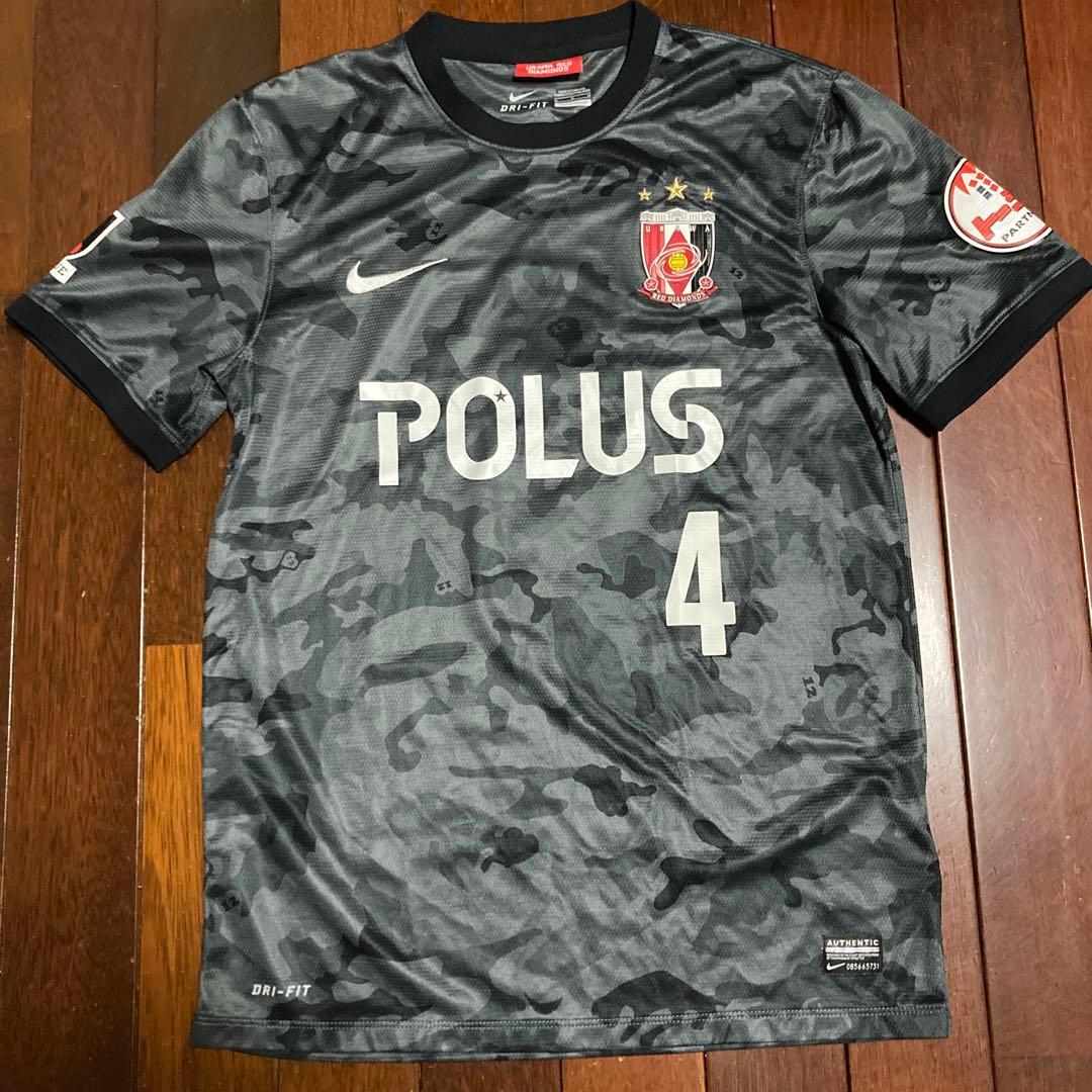 NIKE 浦和レッズ カスタム ユニフォーム 2014 背番号4