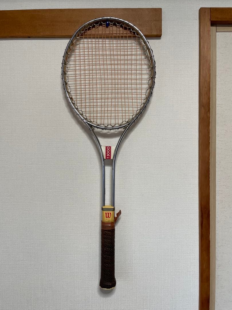 ウィルソン T3000 ヴィンテージ スチールラケット (希少モデル)