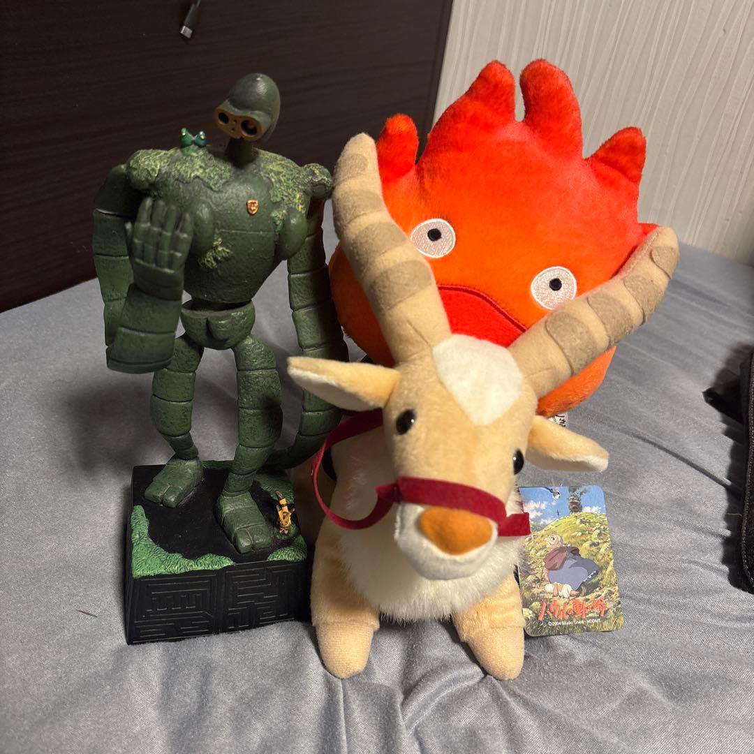 ジブリぬいぐるみセット ロボット兵オルゴール(右腕に亀裂あり)