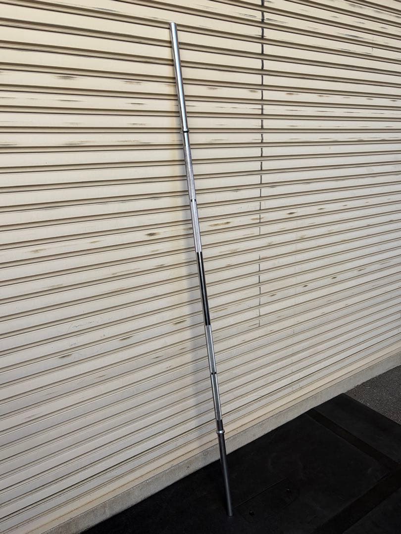 【送料込】バーベルシャフト　全長200cm　直径28mm 管理番号２