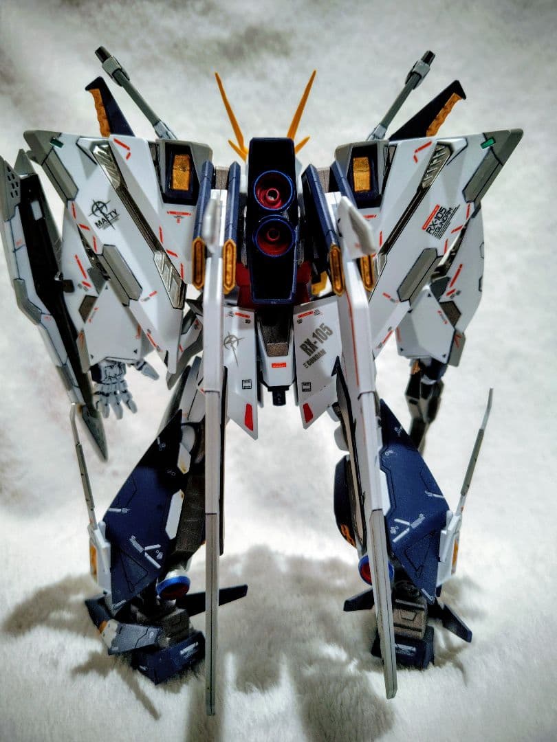 塗装済み完成品HGクスィーガンダム　汚れや欠品あり