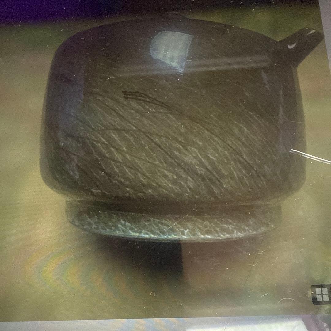 人気作家現川焼横石臥牛作水差し未使用共箱付き　長崎県無形文化財認定