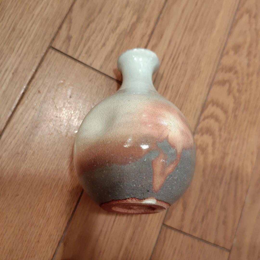 萩焼　松野龍司作　徳利　猪口セット