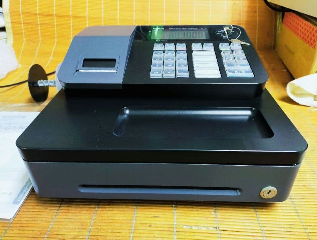 カシオレジスター　SE-G1　人気機種　送料無料　250108