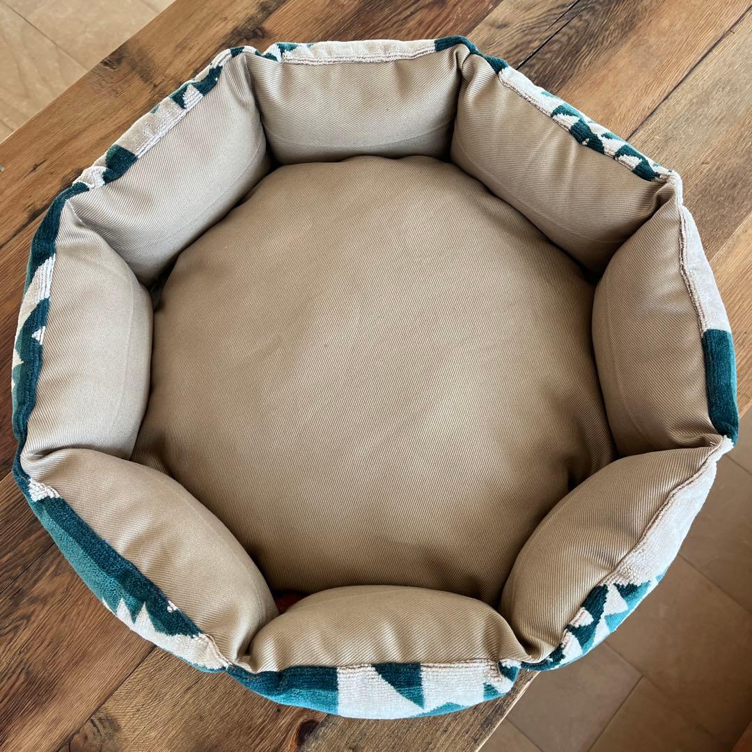 ペットベッド　ハンドメイド444 ペンドルトン　リメイク　猫ベッド　犬ベッド