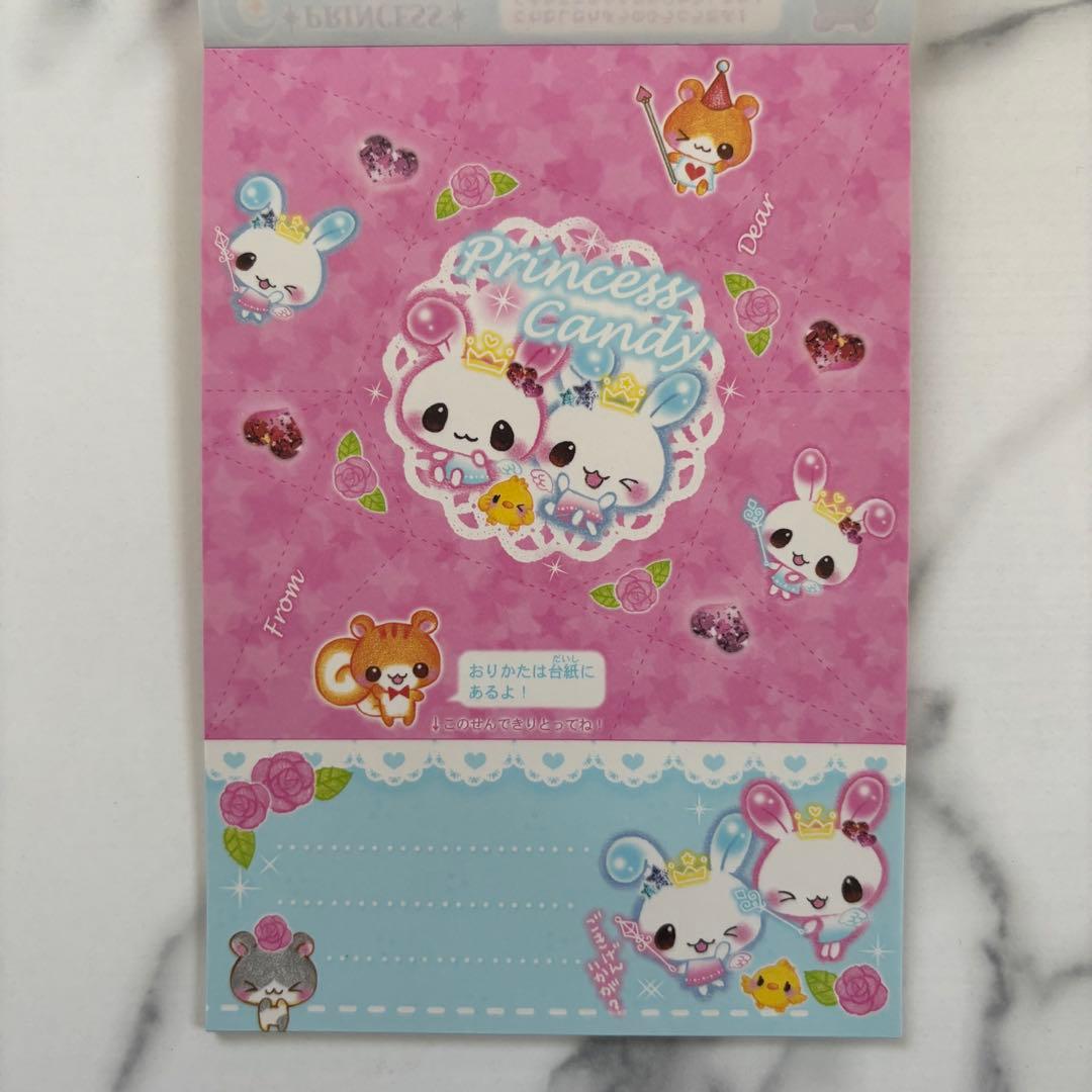 平成レトロ 当時物シール付きメモ帳① クーリア うさぎ りす ハムスター