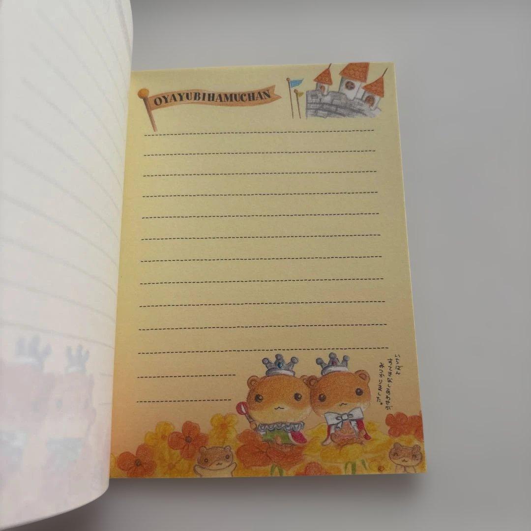 クラックス　メモ帳　おやゆびハムちゃん　平成レトロ　平成女児