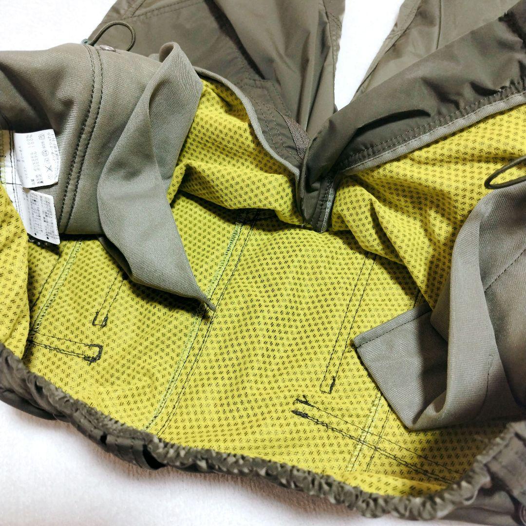【美品】パーリーゲイツ ソロテックス タフタパンツ サイズ5 カーキ 防風