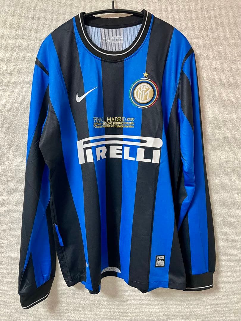 Nike Inter Milan インテル09-10 長袖ユニフォーム XL