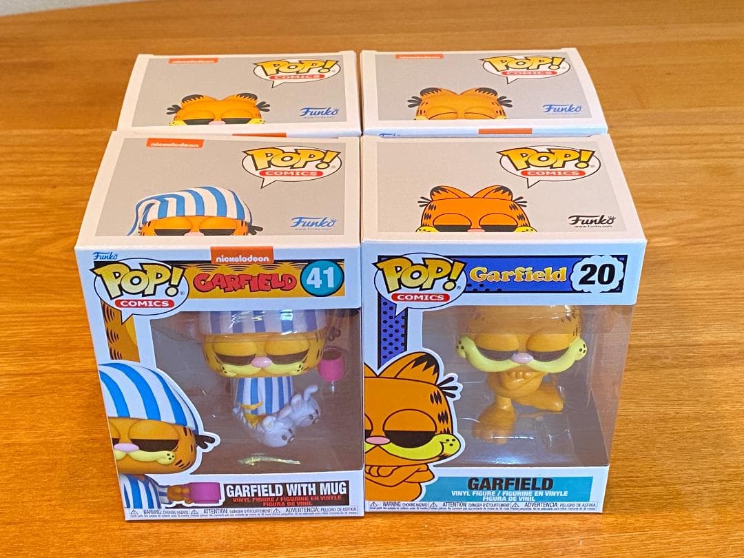 ガーフィールド フィギュア 4体セット FUNKO POP ファンコポップ