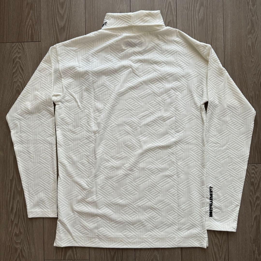 新品未使用　ホーンガーメント　長袖　モックネック　46 M