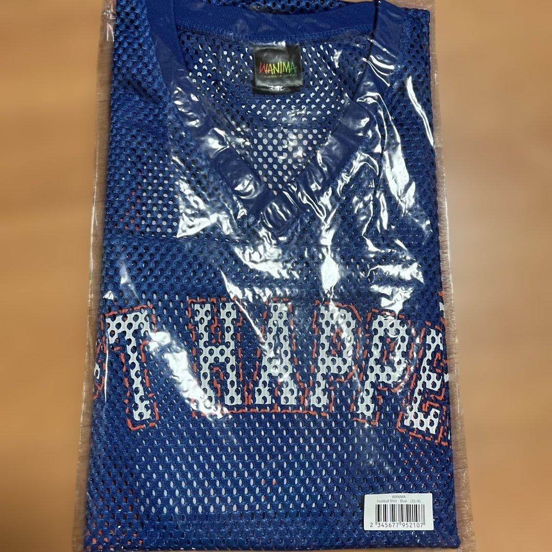 ミュージシャン WANIMA Football Shirt L/XL Blue
