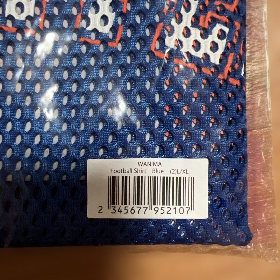ミュージシャン WANIMA Football Shirt L/XL Blue
