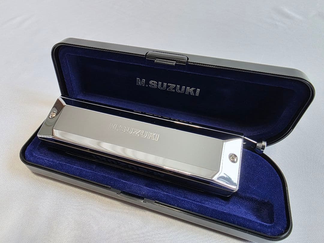 【美品】SUZUKI クロマチックハーモニカ「SCX-48」