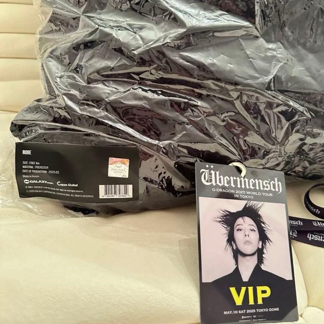 【新品未使用】G-DRAGON ジヨン übermenschジードラゴン ローブ