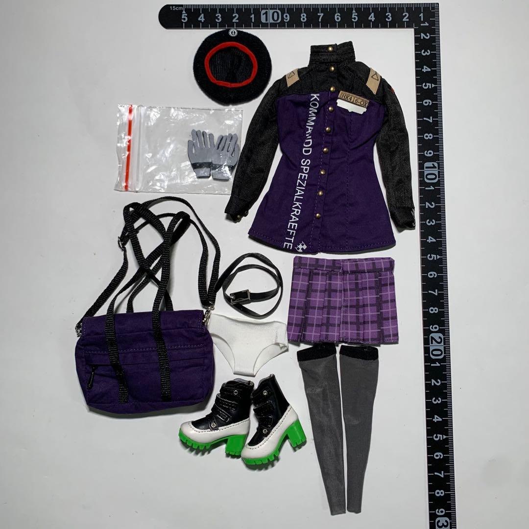 1/6 人形、ドール用　ドールズフロントライン HK-416 コスチュームセット