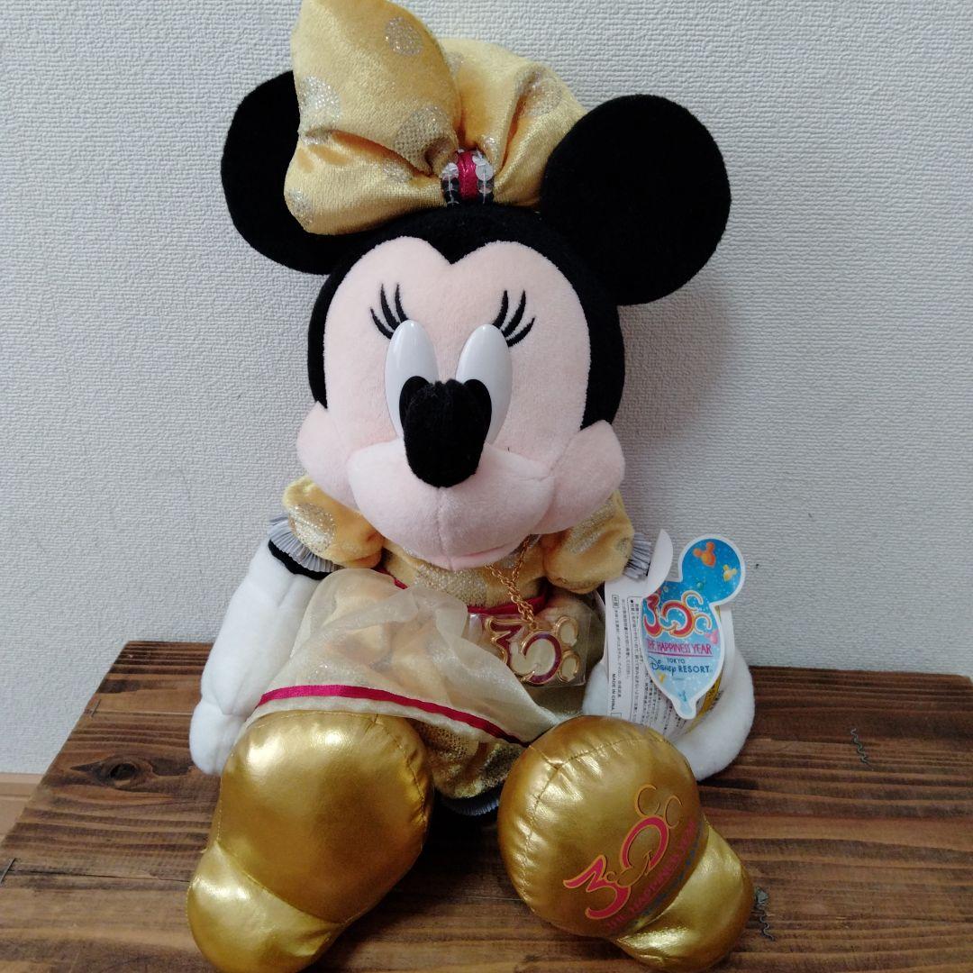 【レア】ディズニーリゾート30周年記念　ぬいぐるみ　ミッキー　ミニー　大きい