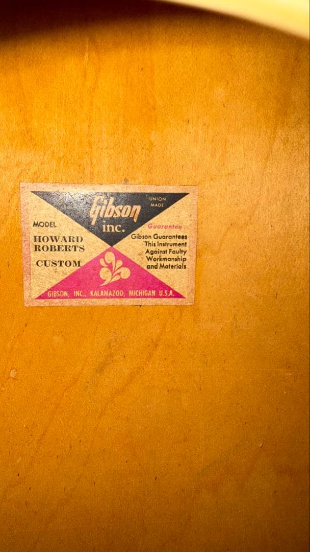 ギター Gibson Howard Robert w/kent armstrongPU