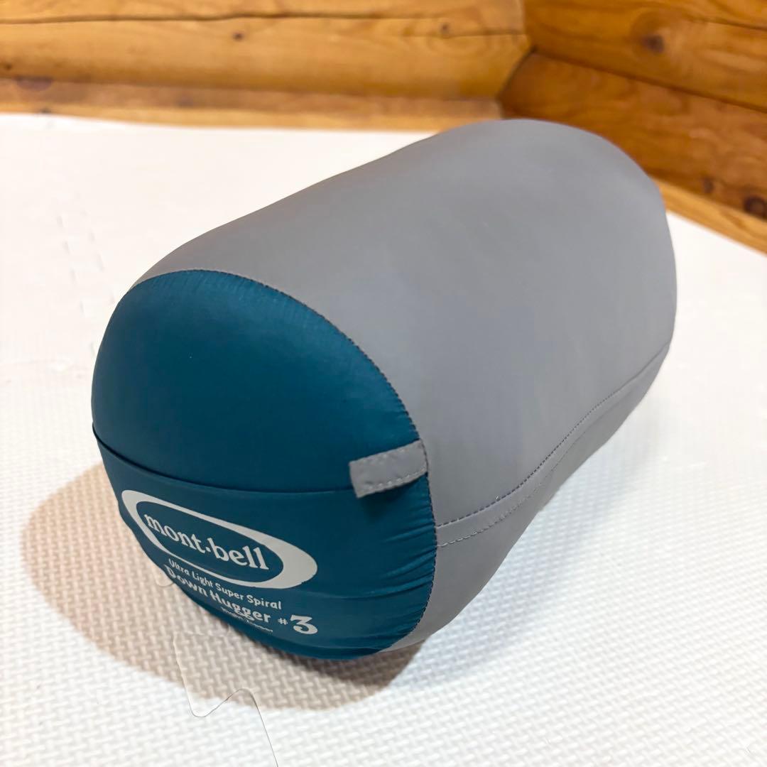 【美品】Mont-bell モンベル Down Hugger #3 シュラフ