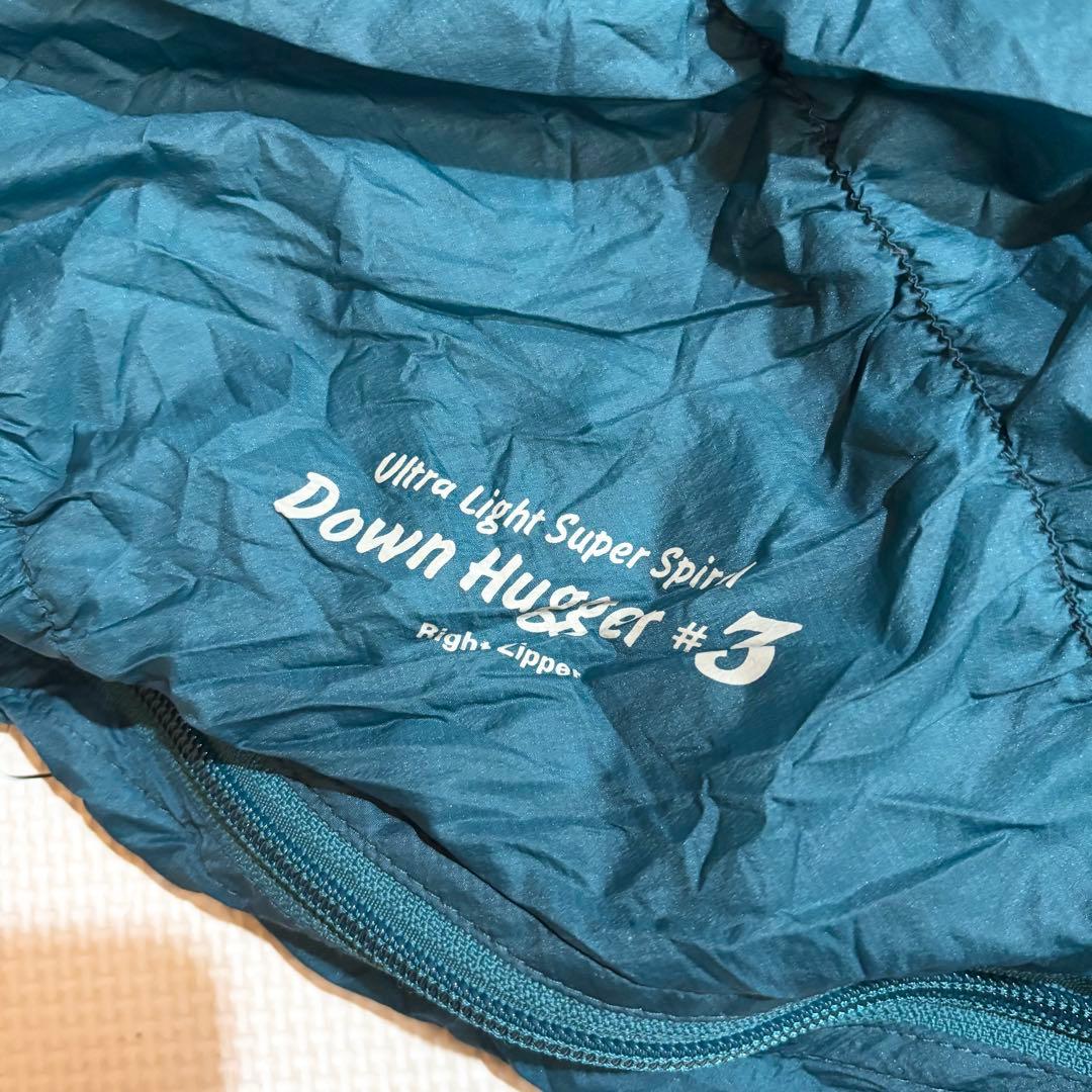 【美品】Mont-bell モンベル Down Hugger #3 シュラフ