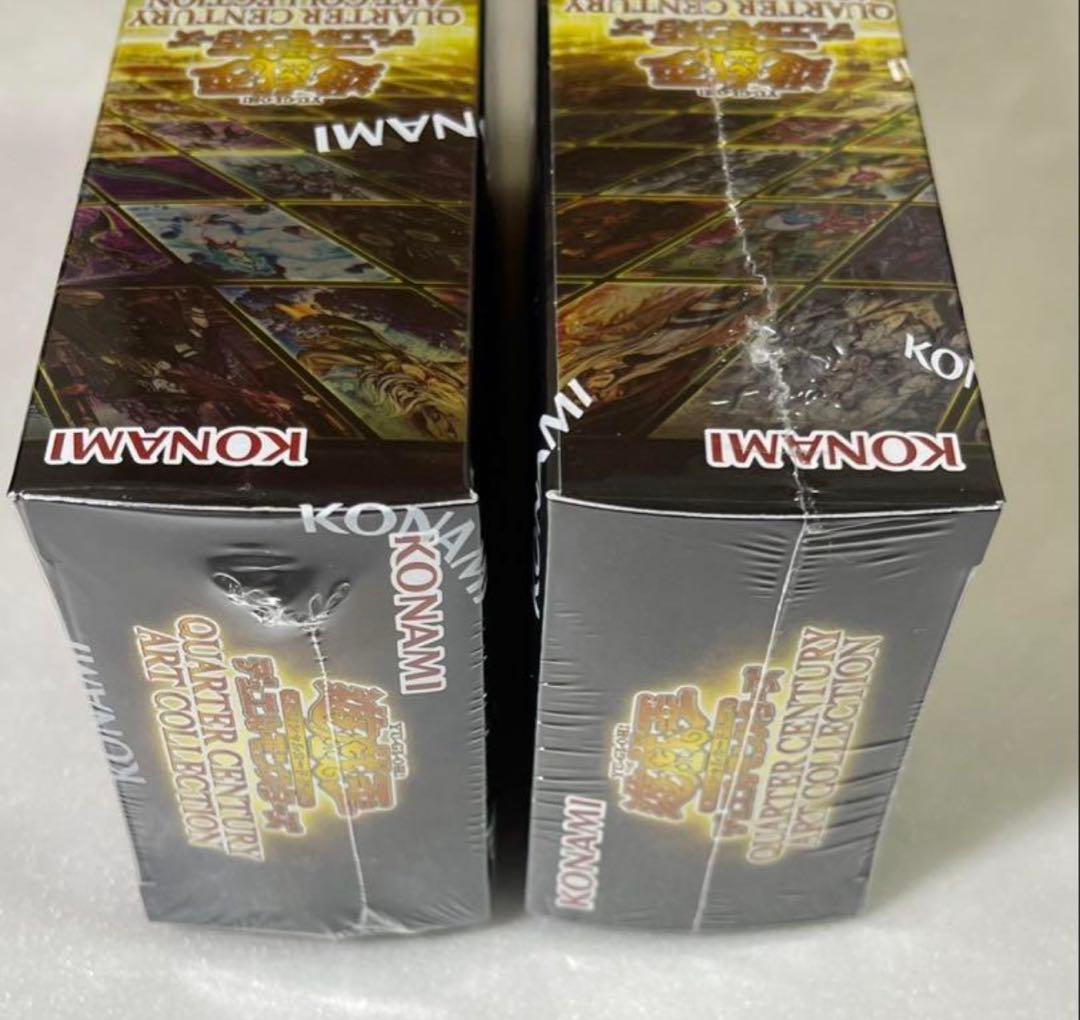 遊戯王 QUARTER CENTURY ART COLLECTION 2box