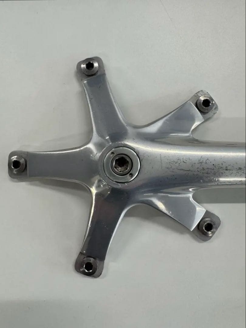 競輪 シマノクランク DURA-ACE FC-7710（165mm）NJS