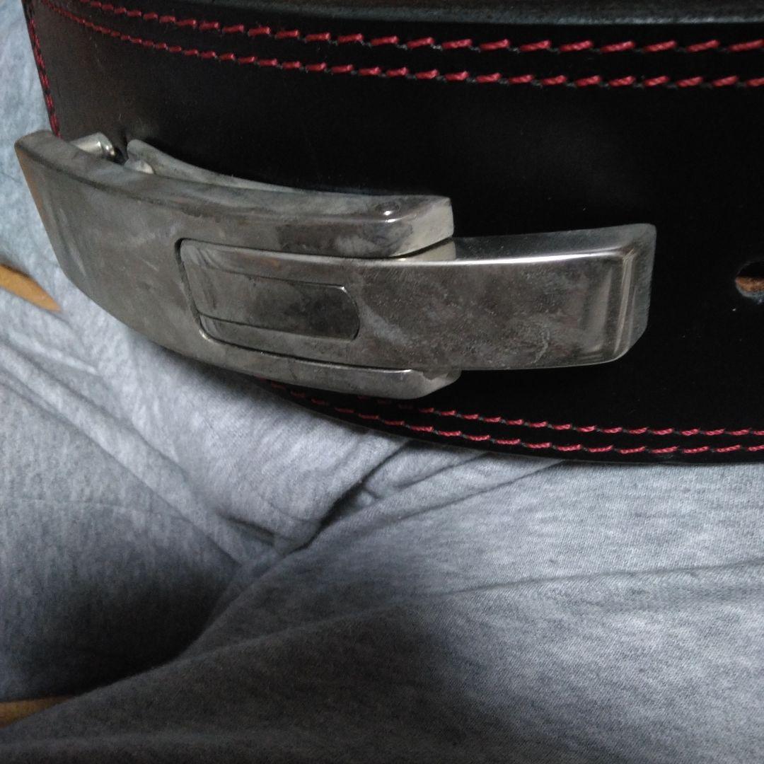 鬼　パワーリフティングレバーベルト　Mサイズ　75cm~97cm相当