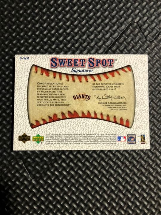 WILLIE MAYS❗️直筆サイン❗️
