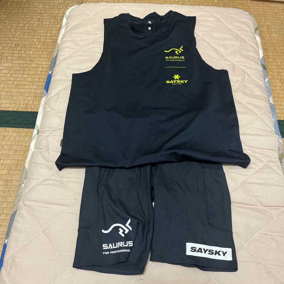 SAURUS SAYSKY タンクトップ＆ショートパンツセット XS