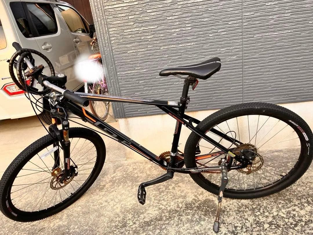 値下げ　佐賀　手渡し　27.5インチ MTB ディスクブレーキ GT ジャンク