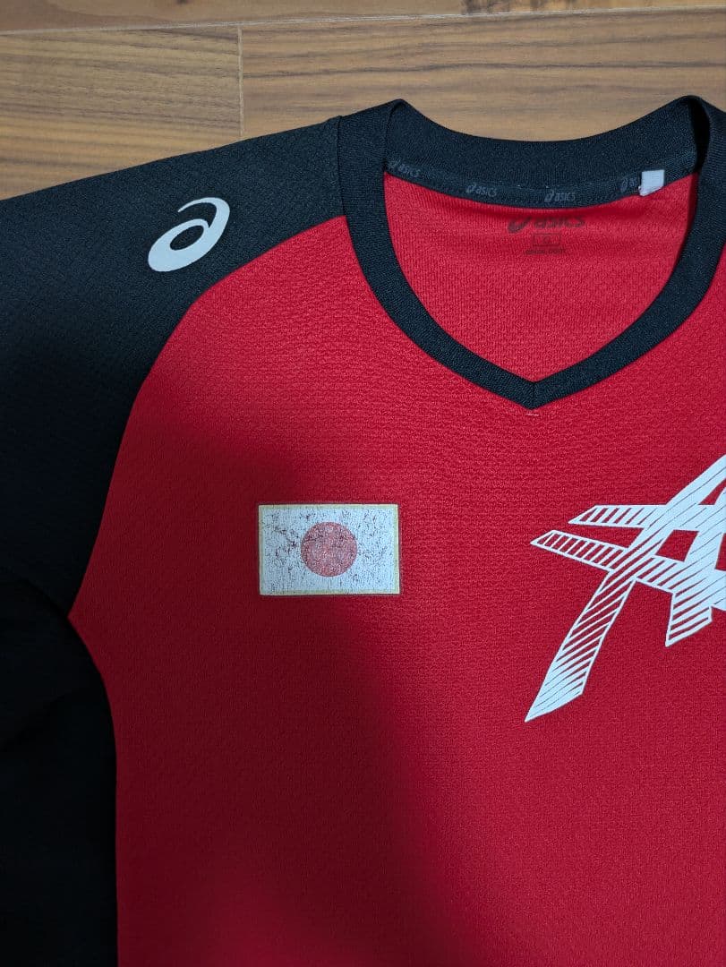 ✳︎激レア　ASICS　アシックス　日本代表　全日本　男子バレーボール　シャツ