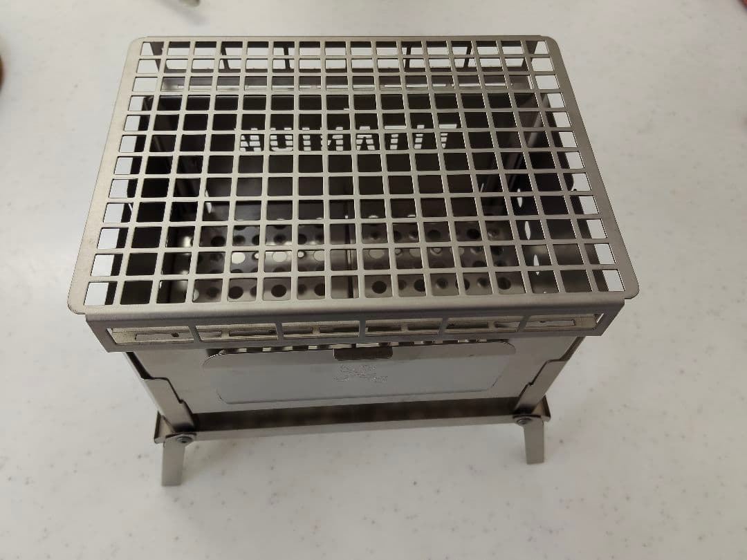 笑's Mr.B-6 All Titanium Grill plate setⅡ