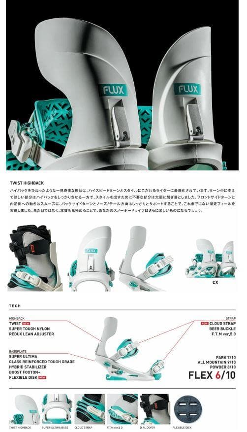 flux cx ブラウン mサイズ　新品未使用正規品　即決送料込み　ラントリ