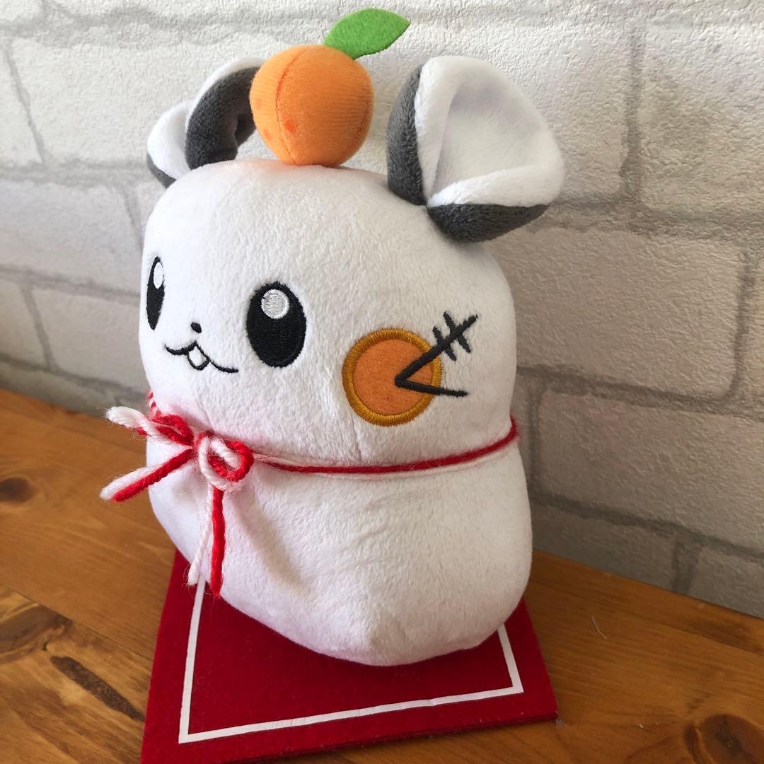 デデンネ　ぬいぐるみ　鏡餅　ポケモンセンター　Pokémon 限定品