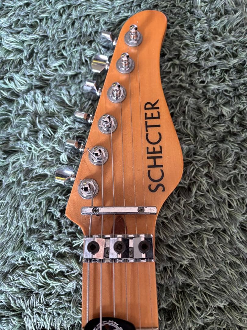 Schecter ワインレッド エレキギター