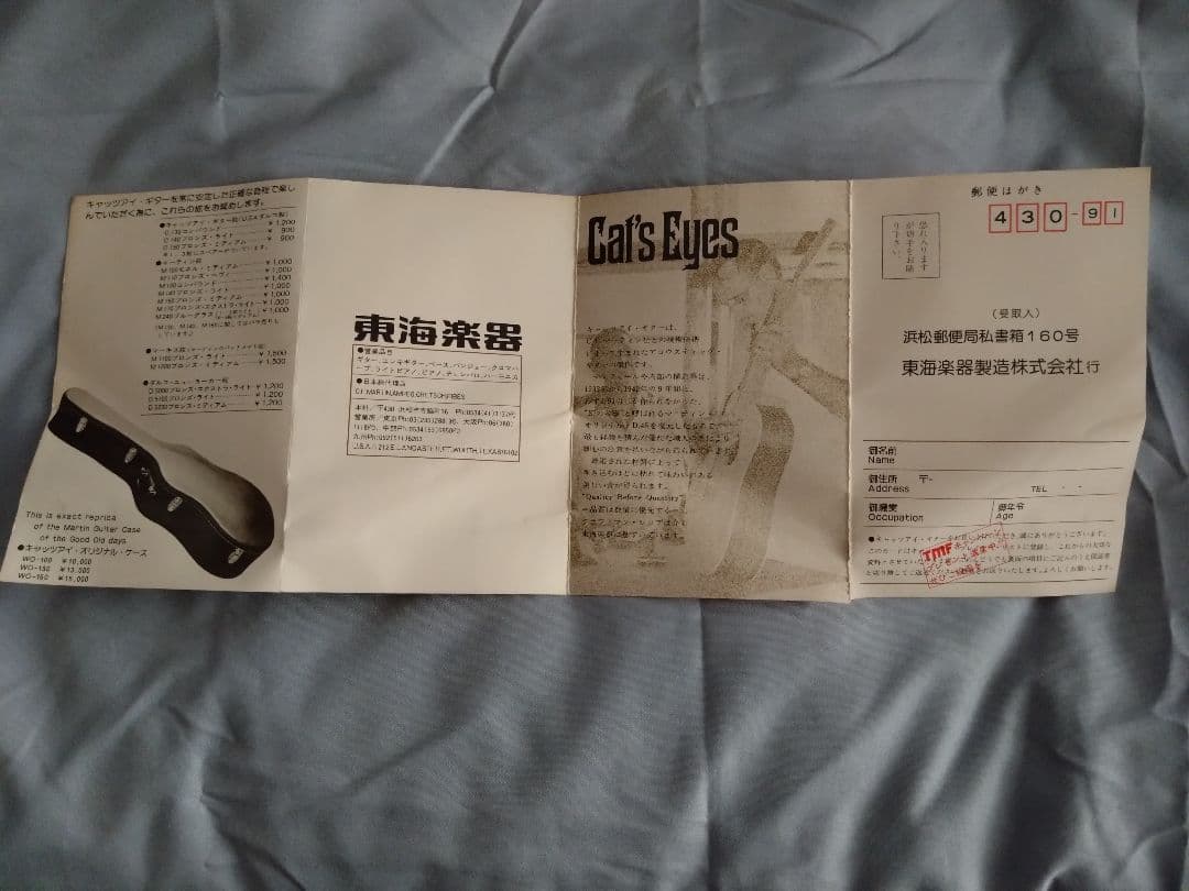 Cat's Eyes アコースティックギター サンバースト