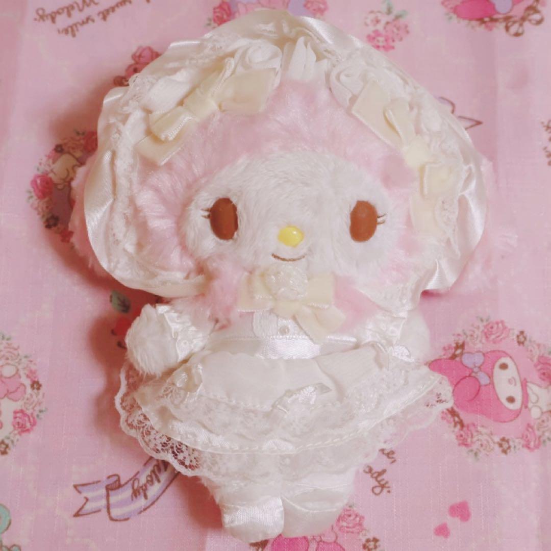 【レア】マイメロ　レースデザインシリーズ　ウエディング　マイメロディ　マスコット