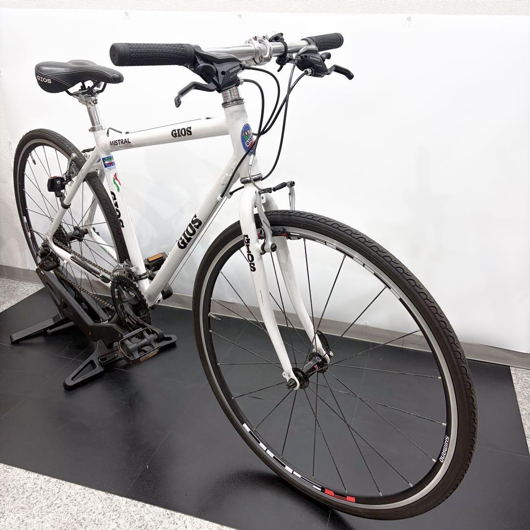 GIOS MISTRAL クロスバイク 2023年モデル 480サイズ ホワイト