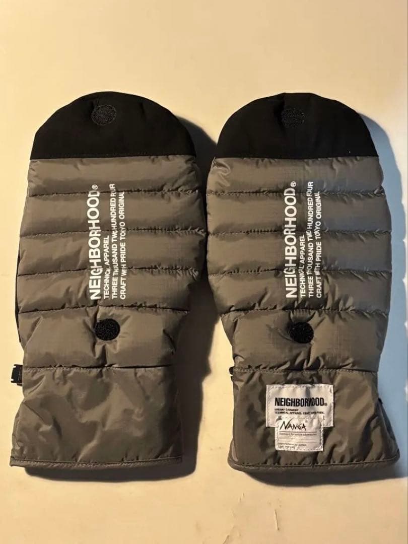 NEIGHBORHOOD × NANGA DOWN GLOVES ダウングローブ