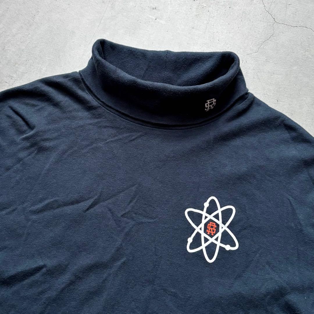 rough&swell ラフアンドスウェル タートルネック長袖シャツ ロゴ刺繍