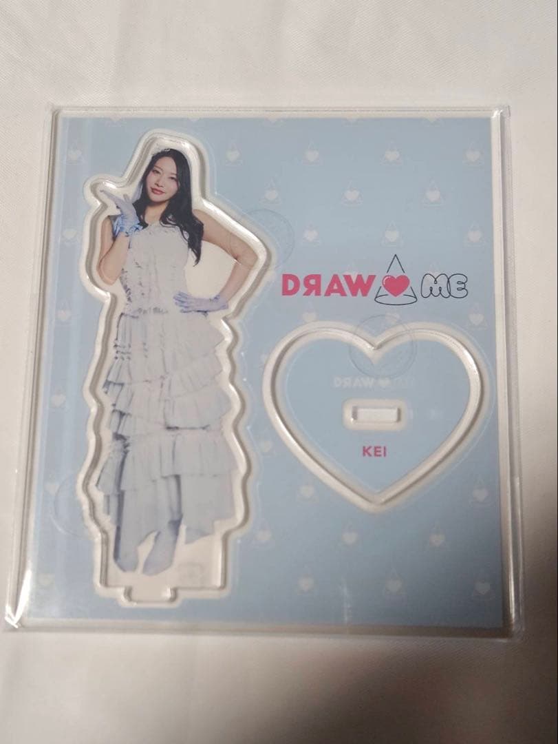 DRAW♡ME 風吹ケイアクリルスタンド(未開封)＆ランダムカード(1枚)
