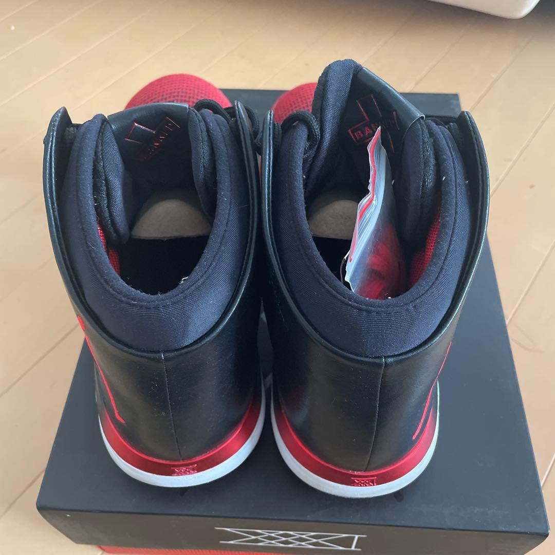 Nike Air Jordan ハイカットシューズ レッド/ブラック