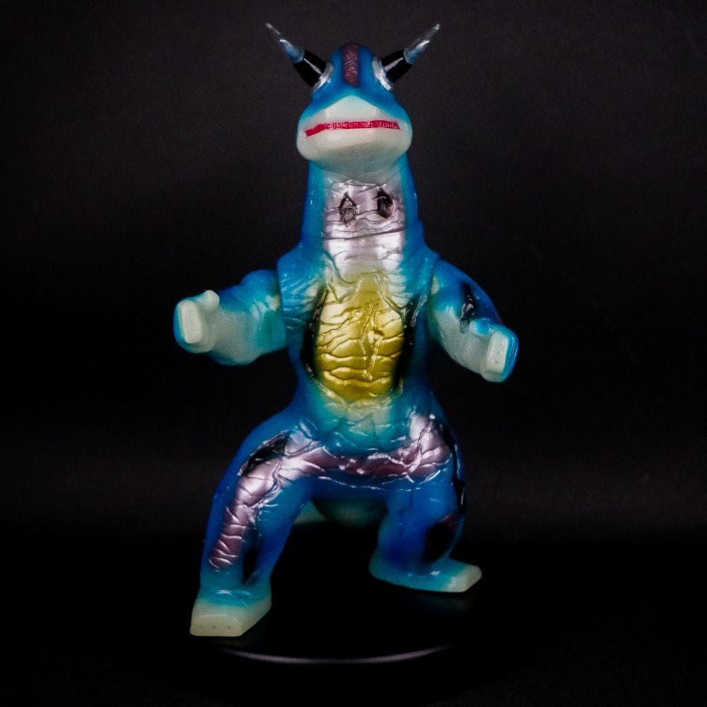 ブルマァク 蓄光 エレキング 復刻 ソフビ マーミット ベアモデル マルサン