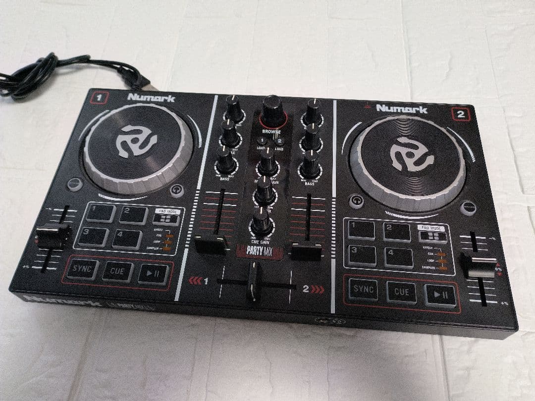 John Numark Party Mix DJコントローラー
